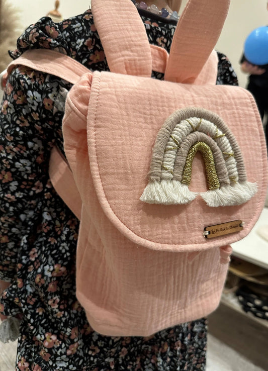 Sac à dos arc en ciel vertbaudet Les ficelles de Chanel