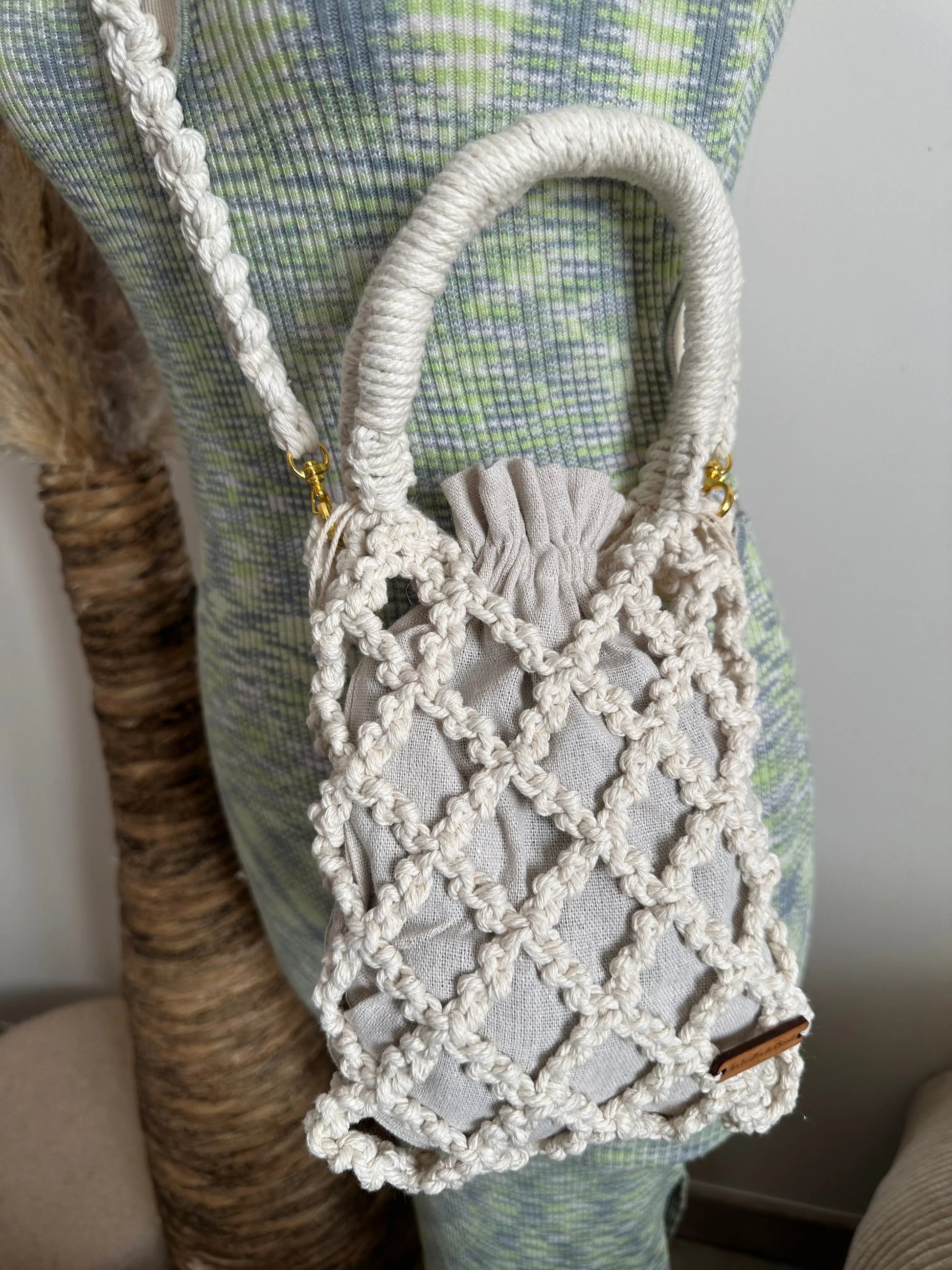 Sac à main/bandoulière macramé Les ficelles de Chanel